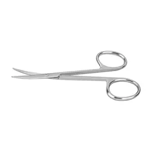 优质外科剪刀斜视剪刀带弯曲刀片德国不锈钢外科剪刀
