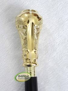 Bâton de marche en bois de qualité supérieure avec belle poignée en laiton - Product Image 2