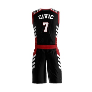 Uniformes de basket-ball pour hommes personnalisés en gros d'usine Plus 4XL Shorts réversibles Design respirant Basketball pour hommes adultes - Product Image 3