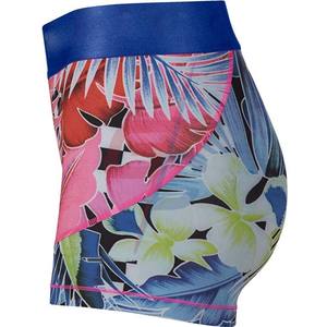 กางเกงขาสั้น,กางเกงขาสั้นพิมพ์ลายแบบกำหนดเองสำหรับผู้หญิง - Product Image 4