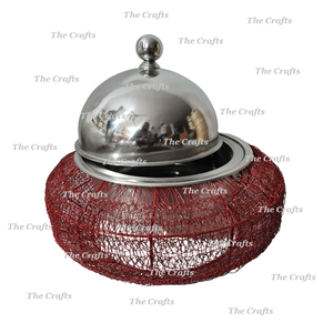 Plato de Servir Redondo de Hierro de Primera Calidad para Bodas, Fiestas y Eventos, Vajilla para Servir Cazuelas - Product Image 6