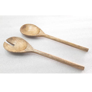 ชุดมีด้ามจับไม้ทำจากเรซินและไม้คุณภาพสูงชุดเสิร์ฟสลัดเครื่องมือสมุนไพรและเครื่องเทศสไตล์อเมริกัน - Product Image 2