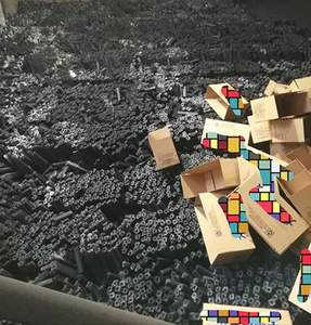 Mèches de charbon de coco en nacre naturel, brûleur rapide - Product Image 2