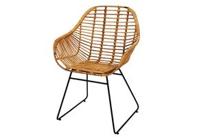 High Back Tufted Durable Fabric Outdoor Ball Chair with Midcentury Design Solid Wood <b>Frame</b> for Living Room Furniture - Product Image 6