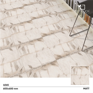 Azulejo de suelo de ónix marrón indio/revestimiento de suelo marrón línea gruesa mármol mate venas blancas antideslizante azulejo de porcelana para exteriores decoración perfecta para el hogar azulejos de suelo - Product Image 2