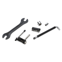 Juego de Herramientas para Reparación de Bicicletas TRIDENTE de 41 Piezas, Modelo VA14038, Hecho en Taiwán