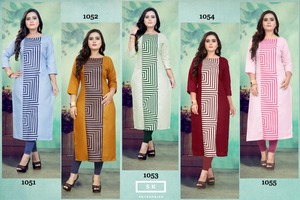 Royal export-Camiseta de algodón de corte recto para mujer, prenda de vestir de algodón, con impresiones de diseño a la moda, 2022 - Product Image 2