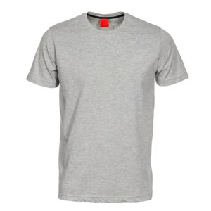 เสื้อยืดลำลองผ้าโมดอลสำหรับผู้ชายเสื้อยืดผ้าคอตตอนสีฟ้าตามสั่ง - Product Image 5