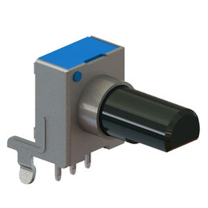 Potenciómetros rotativos de serie, dispositivo con aislamiento a presión de 9mm, tipo rotativo de eje largo, unidad única Horizontal, fabricante de Taiwán, 300 - Product Image 2