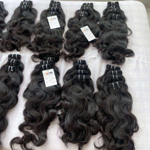 100% Indian Vietnamese Virgin Hair Loose <b>Wave</b> Bundles Remy Human Wavy Hair Indian <b>Body</b> <b>Wave</b> Bulk Human Hair Extension Vendors - Product Image 5
