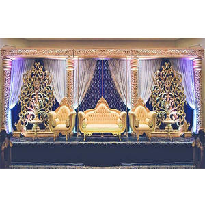 Qiao — scène de mariage asiatique, décor de réception de mariage élégant, scène UK, nouveau Design - Product Image 1