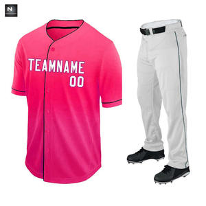Ensemble d'uniformes de Baseball, vêtements de sport de meilleure qualité, conception personnalisée, vente en gros, pièces - Product Image 3