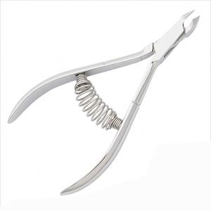 <b>Box</b> Joint Cuticle Nippers Superior 6 mm Half Jaw Passivized 4 Inch Stainless Steel Manicure Pedicure Nail Care Clipper - Product Image 6