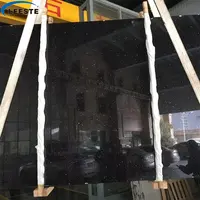 الصين المورد شعبية غرانيب أسود بطابع المجرّة بلاط الأرضيات ألواح للكونترتوب تخصيص حجم