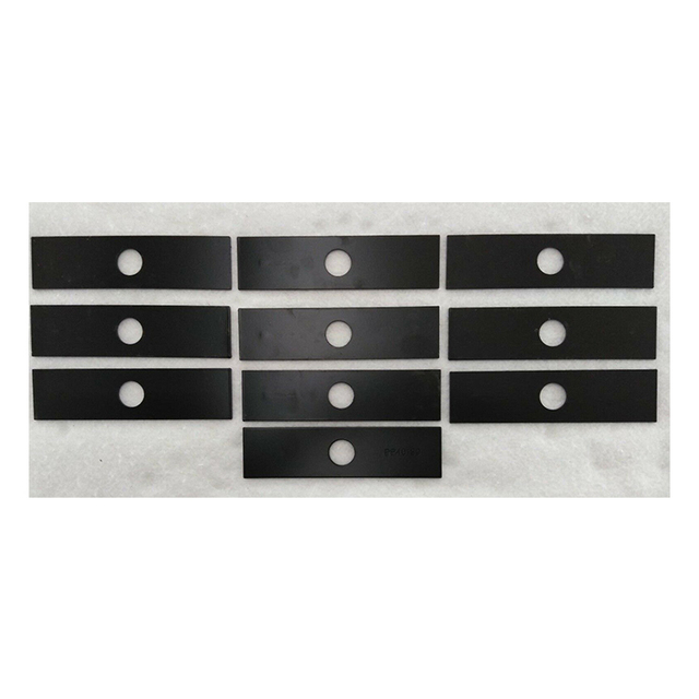 Quality Spares International Lawn Mower Edger Blades 8" X 2" Fits Echo for Ryobi Shindaiwa Red Max Set of 10 Made in in