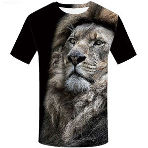 T-shirt pour hommes du Bangladesh, t-shirt imprimé tigre en 3D de haute qualité, exportation - Product Image 4