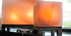 Zencube lámpara de sal rosa del Himalaya artesanía Natural Feng Shui estilo Ángel atrapasueños diseño hogar Navidad decoración sal ladrillos - Product Image 5