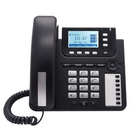 Teléfono IP Gigabit VOIP POE VoIP, teléfono de escritorio con Wi-Fi, para oficina, empresa, Hotel, escritorio
