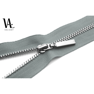 Fermeture éclair métallique personnalisée avec glissière, accessoire en or rose et or brillant, unités #3 #5 #7 #8 #10 - Product Image 1