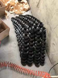 สายผูกเหล็กเส้นเหล็กชุบสังกะสีสีดำเกจ16.5อ่อนขนาด3.5ปอนด์ม้วนลวดแบนสำหรับผูก
