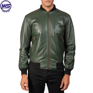 Blousons aviateur légers pour hommes pour la course en plein air respirants et élégants avec col montant - Product Image 3