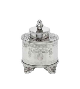 Caja de servicio de mesa con níquel antiguo para bodas y fiestas, recipiente de metal, bandeja de creación, todo tipo - Product Image 4