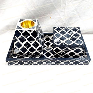 Ensemble de brûleurs d'encens personnalisés Ramadan de l'Inde islamique Bakhoor diffuseur d'aromathérapie et porte-encens - Product Image 1