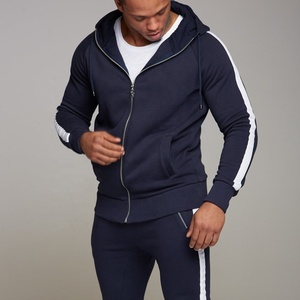 Chándales de entrenamiento de dos piezas para hombre, chándal de chándal unisex con logotipo personalizado de fabricante OEM - Product Image 4