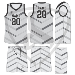 Youth Basketball Uniforms Vintage Basketball Jersey Custom Men Training Wear Basketball Vest Shorts Set - Product Image 4