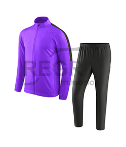 Wholesale OEM Fitted Sweatsuit Tracksuit Zipper Hoodies Jogging Men Jogger <b>Track</b> <b>Suit</b> - Product Image 3