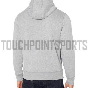 Venta al por mayor de Color sólido Sudadera con capucha Unisex Oversize blanco 100% algodón de los hombres de sudaderas con capucha - Product Image 2