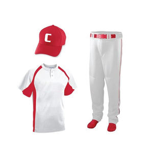 Vente en gros Ensemble d'uniformes de baseball pour hommes Équipement d'entraînement respirant à séchage rapide avec motifs imprimés personnalisés pour les vêtements de baseball et de softball - Product Image 4