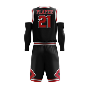 Ropa deportiva juvenil personalizada, conjunto de uniforme de baloncesto de diseño - Product Image 2