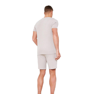 Ensemble d'été en coton uni pour femme, costumes en coton uni, t-shirts de grande taille avec Shorts confortables, fabriqué au Pakistan - Product Image 6