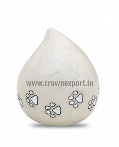 Bone Black & White Print <b>Dog</b> Bone Pet Cremation <b>Urns</b> Classic Style Top Grade Wholesale Supply of Mystic Metal Pet <b>Urn</b> <b>for</b> <b>Ashes</b> - Product Image 4