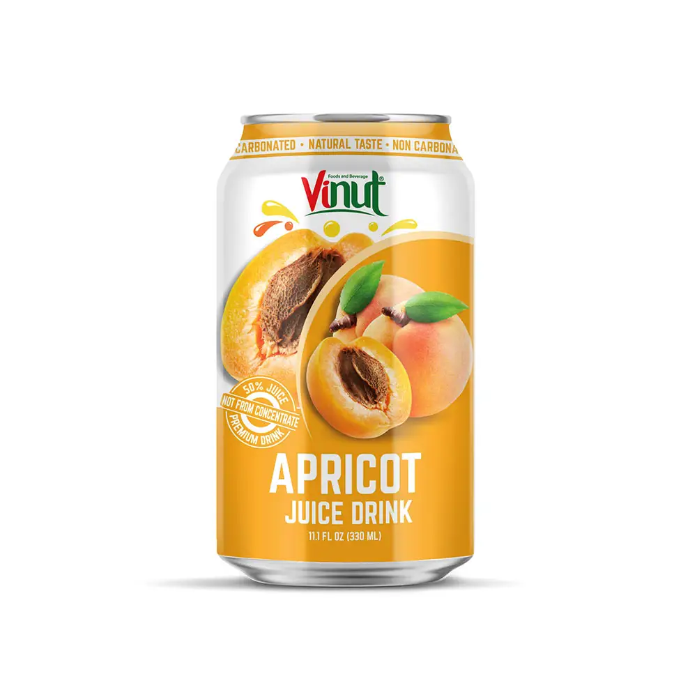 330ml VINUT 50% Saft Premium Aprikosen saft Frischer Saft trinken