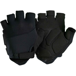 Shemax 2023 Half-Finger Cycling Gloves UV Protection % Nylon Unisex High Quality Windproof Black Hot Selling Custom Wholesale - Product Image 4