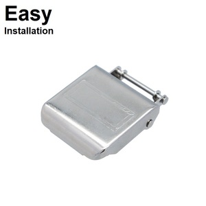 custom music equipment case locks with simple HB-229 polishing zinc metal lock hardware <b>big</b> adjustable keyless eco-friendly - Product Image 1