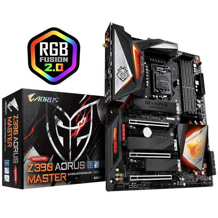 中古のGIGABYTE Z390 AORUS MASTER G2 Editionゲーミングマザーボード