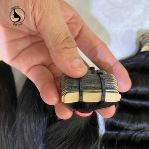 Extensions de cheveux 100 humains Remy, cheveux vierges de qualité supérieure, Double bande dessinée, en grande quantité - Product Image 6