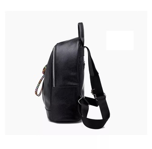 2020 new fashion design <b>college</b> school girls pure leather <b>backpack</b> cross body high quality custom logo new design - Product Image 4