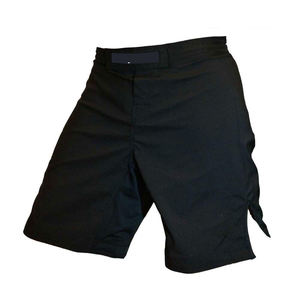 กางเกงขาสั้นออกกำลังกายเอวสูงแบบยูนิเซ็กซ์ ผ้าโพลีเอสเตอร์ สำหรับวิ่ง โยคะ ฟิตเนส ปั่นจักรยาน ยิม MMA สวมใส่สบาย รับผลิตตามแบบ - Product Image 1