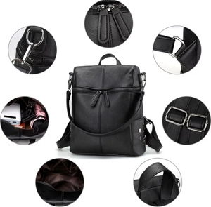 Fashion <b>Men</b> <b>Backpack</b> School Bags <b>for</b> Boys and <b>Men</b> Travel <b>Backpack</b> Leather Crossbody Back Bag Pack - Product Image 4
