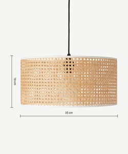 Linterna de Vietnam, correa de ratán, lámpara de caña de ratán, pantalla de lámpara colgante Sagres con el mejor precio + 84815570479 - Product Image 1