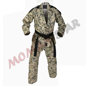 100% algodón 350 Gsm estilo Simple Jiu Jitsu uniforme personalizado desgaste de artes marciales - Product Image 3