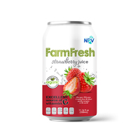 OEM Gratis Monster Beste Gearomatiseerde Guave Fruchtsap - 330ml Blik - Frisdrank - Puur Natuurlijk Privélabel