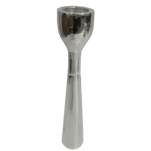 Bougeoir en aluminium de décoration d'événement avec le bougeoir de taille standard de couleur en bois brun de T Lite pour la décoration de mariage - Product Image 4