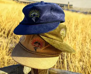 Ongestructureerde Corduroy Snapback Hoed Ongestructureerde Papa Hoeden Gemaakt In Vietnam Gratis Monster Met Snel Verzending