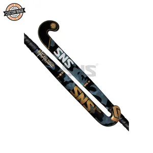 Fornecedor indiano de qualidade premium personalizável 95% carbono 05% kevlar composto campo hockey stick pt11500