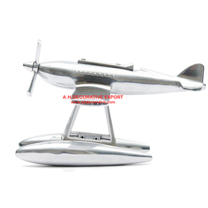 Table Top Mini Téléphone Sculpture En Aluminium pour Salon Maison Décoratif Placage Argent Moderne Salon Sculpture - Product Image 5